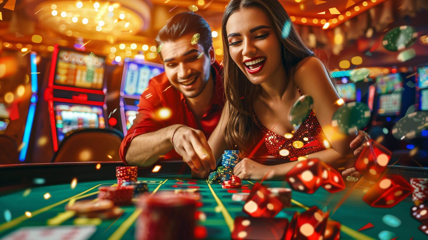 reyna live casino table with blackjack and roulette games